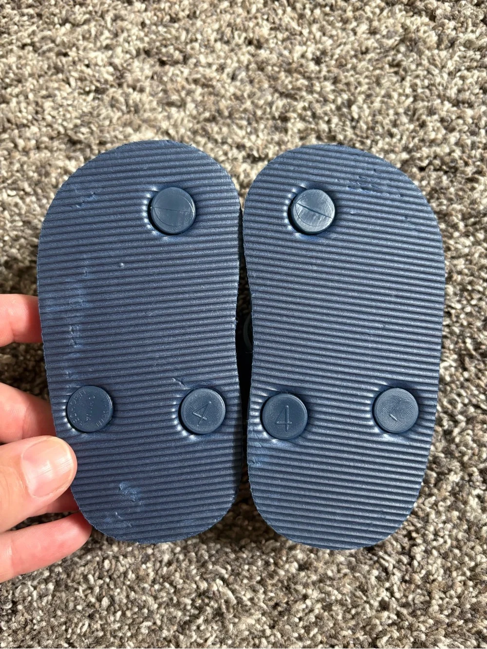 Old Navy Navy and Teal Shark Print Kids Sandals